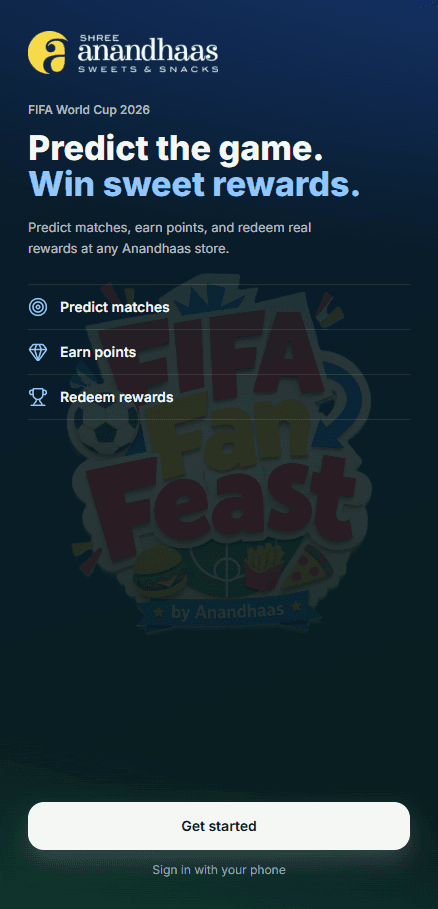 Anandhaas FIFA Fan Feast media 1